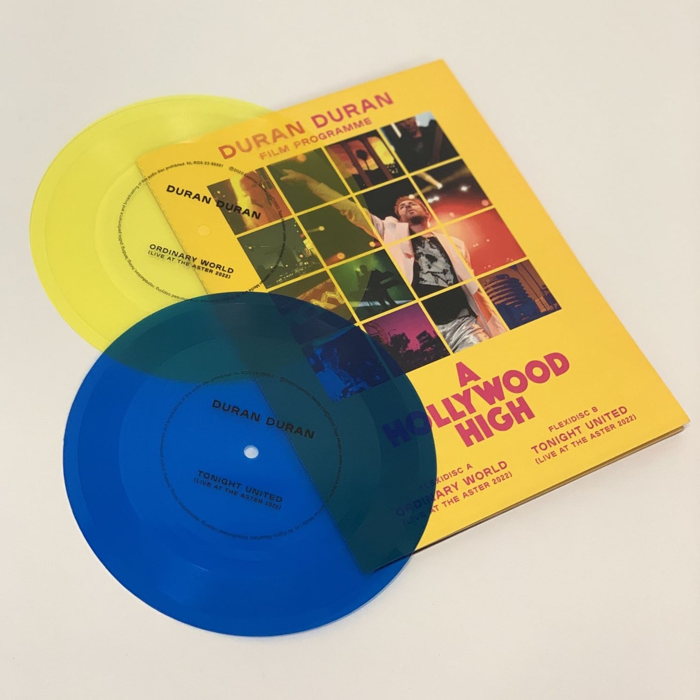 Duran Duran: A Hollywood High - Flexi Disc & Programme