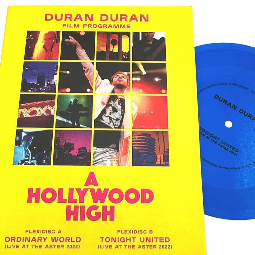 Duran Duran: A Hollywood High - Flexi Disc & Programme