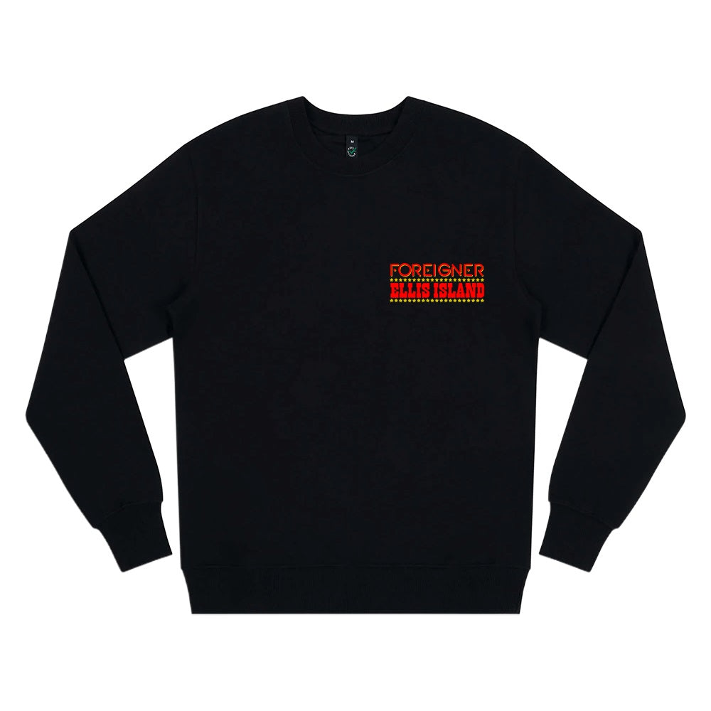 Foreigner: Live At Ellis Island - Black Sweatshirt