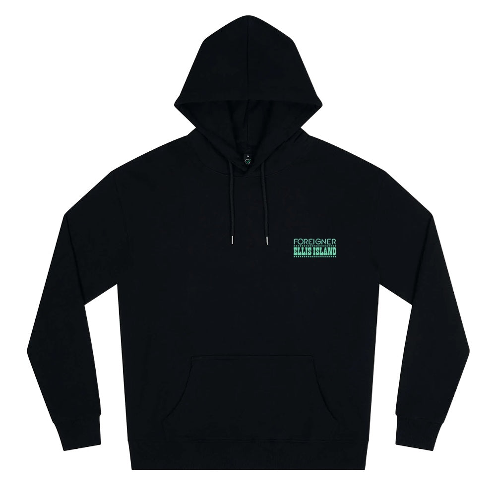 Foreigner: Live At Ellis Island Event - Black Hoodie