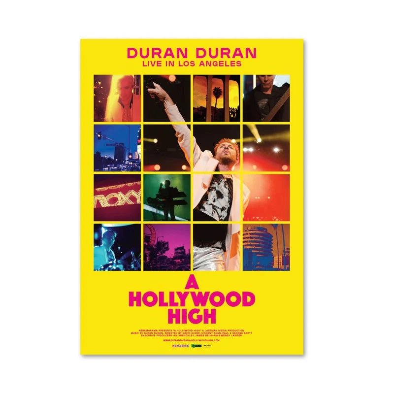 Duran Duran: A Hollywood High - Movie Poster