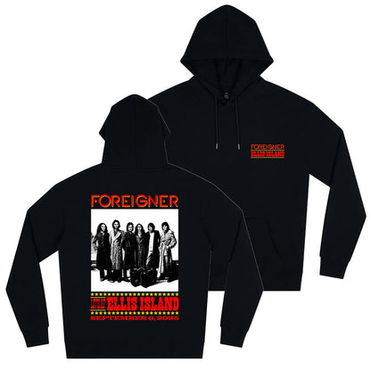 Foreigner: Live At Ellis Island - Black Hoodie