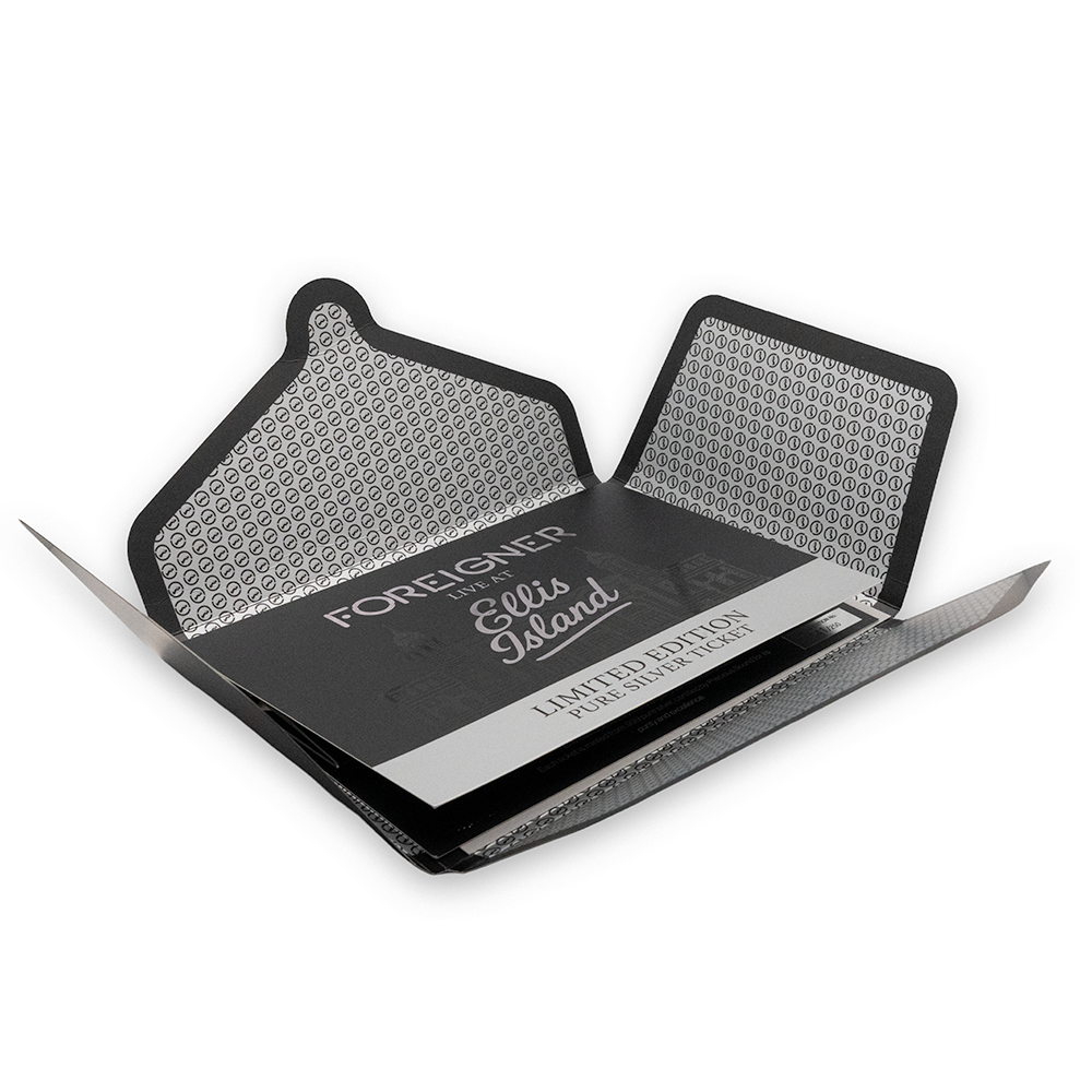 Foreigner: Live At Ellis Island Souvenir Ticket (1-250)