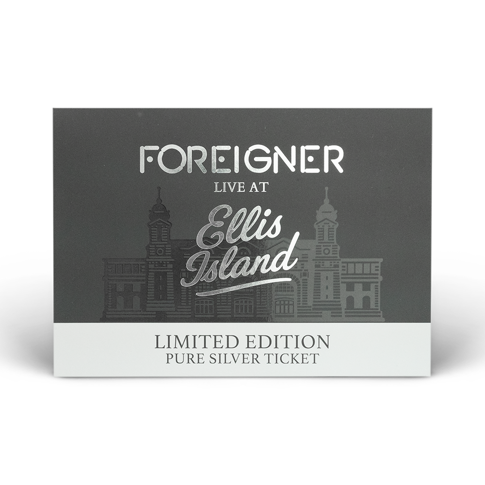 Foreigner: Live At Ellis Island Souvenir Ticket (1-250)