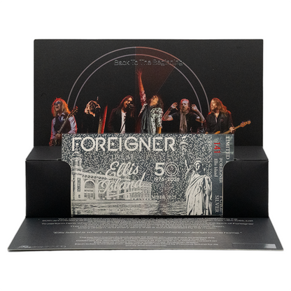 Foreigner: Live At Ellis Island Souvenir Ticket (1-250)
